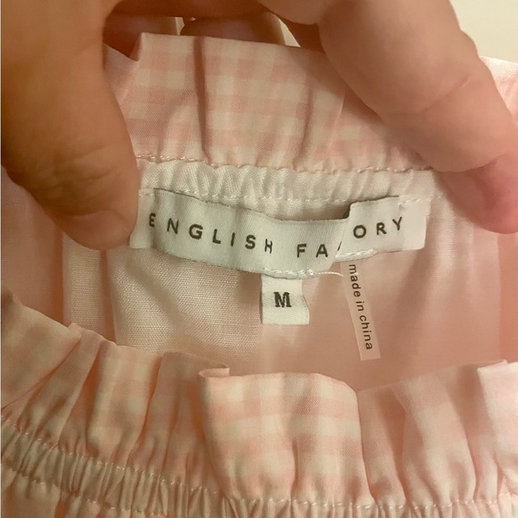 English Factory 3-tier Ruffle Dress, rare find! NWOT, size medium - Picture 4 of 4